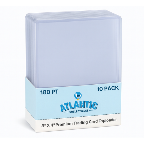 180PT Premium Trading Card Toploaders - (10 Pack)