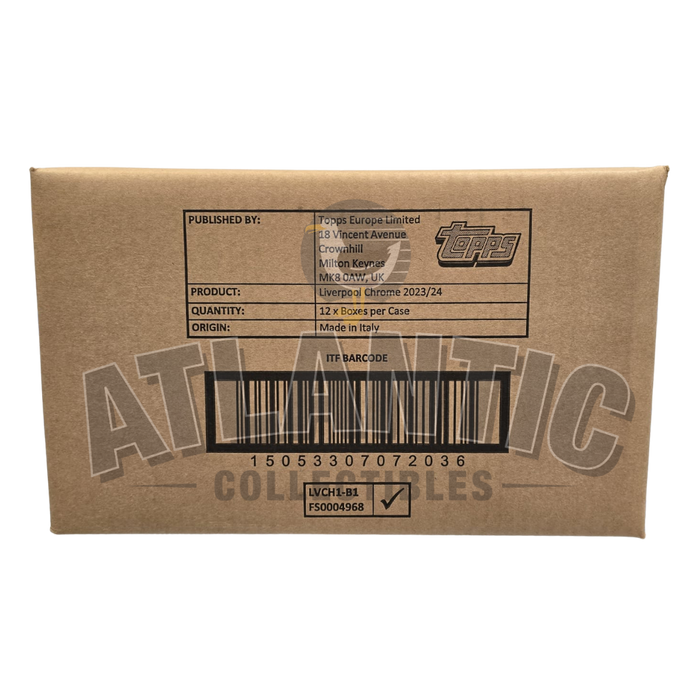 2023-24 Topps Chrome Liverpool F.C. Hobby Box
