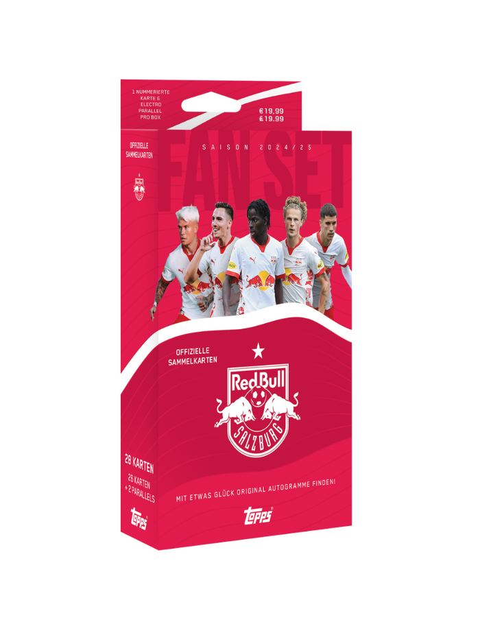 2024-25 Topps FC Red Bull Salzburg Fan Set