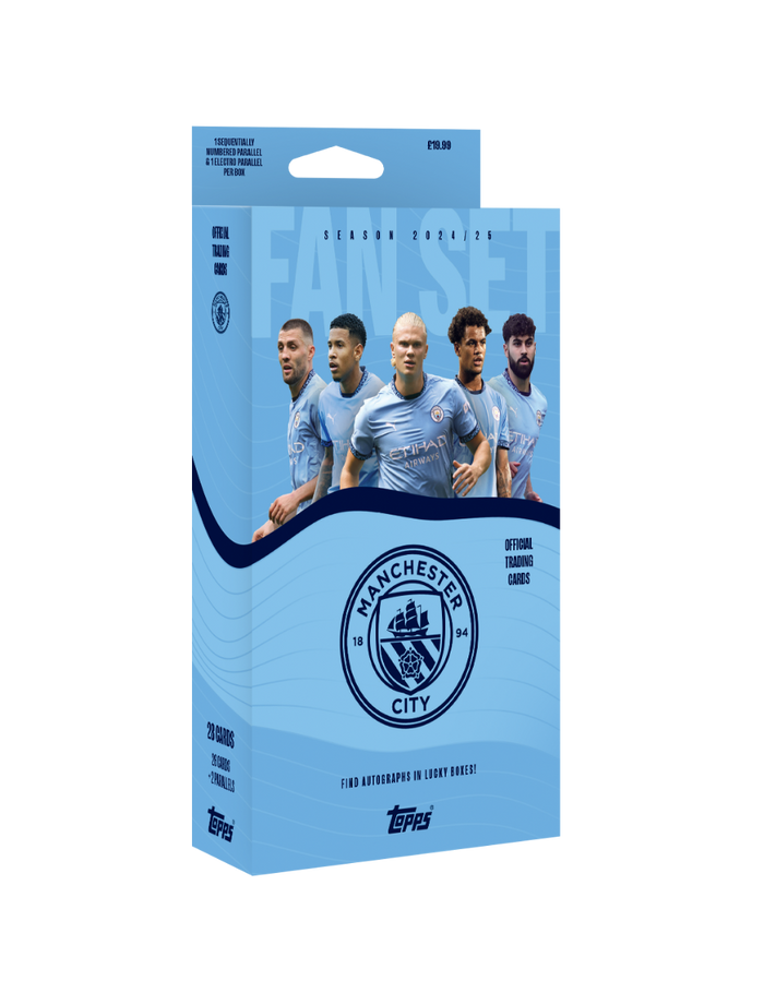 2024-25 Topps Manchester City FC Fan Set