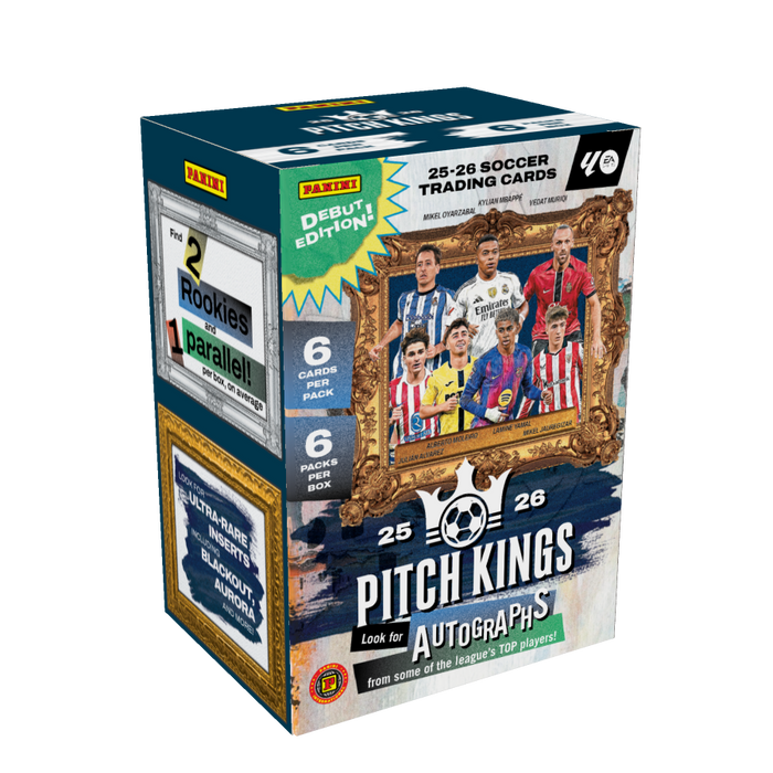 2025-26 Panini Pitch Kings La Liga Soccer International Blaster Box