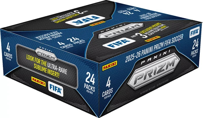 2025-26 Panini Prizm FIFA Retail Box