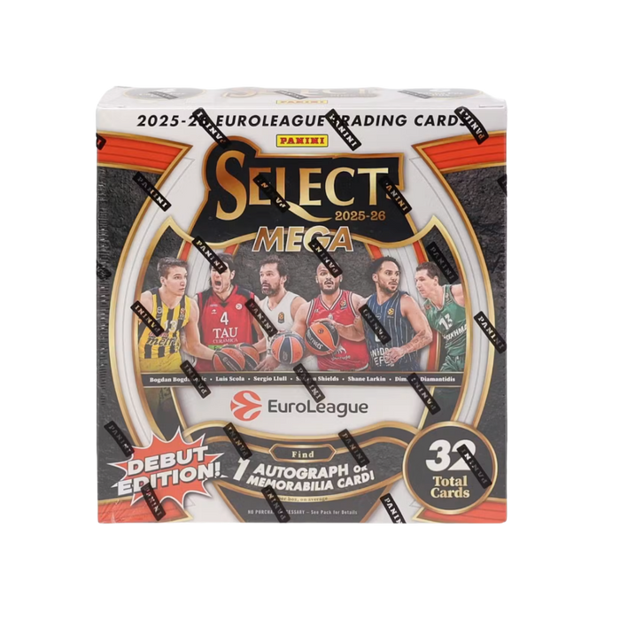 2025-26 Panini Select EuroLeague - Mega Box