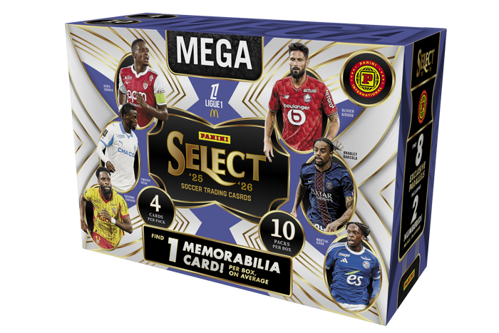 2025-26 Panini Select Ligue 1 International Mega Box