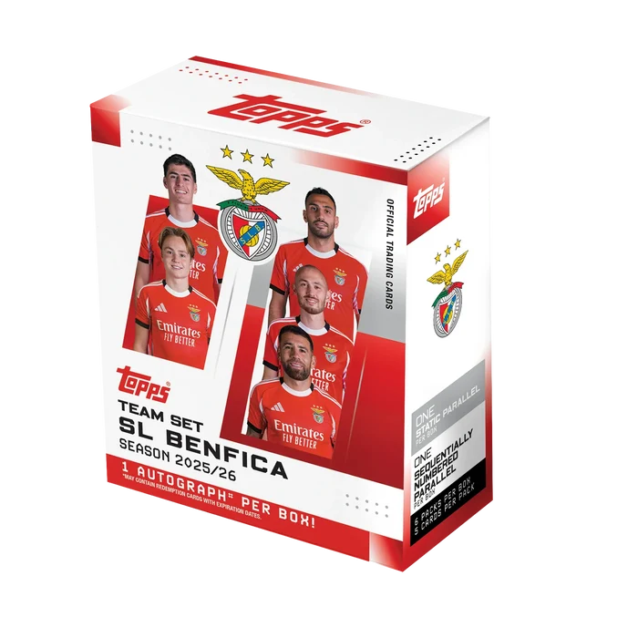 2025-26 Topps Benfica Team Set Box