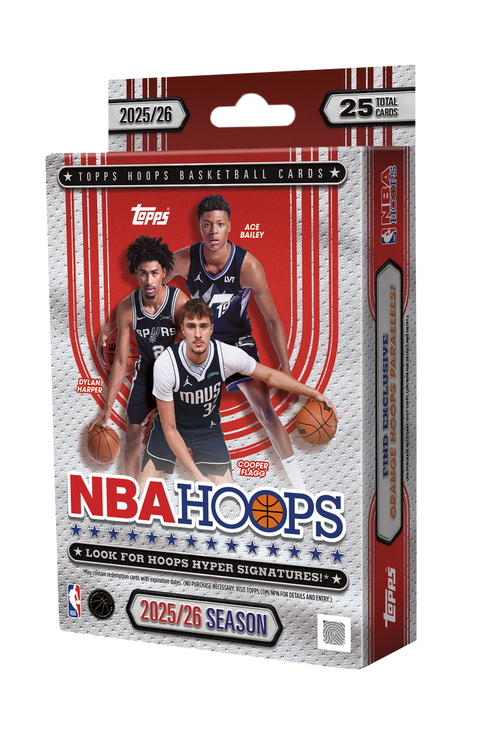 2025-26 Topps NBA Hoops Basketball - Hanger Box