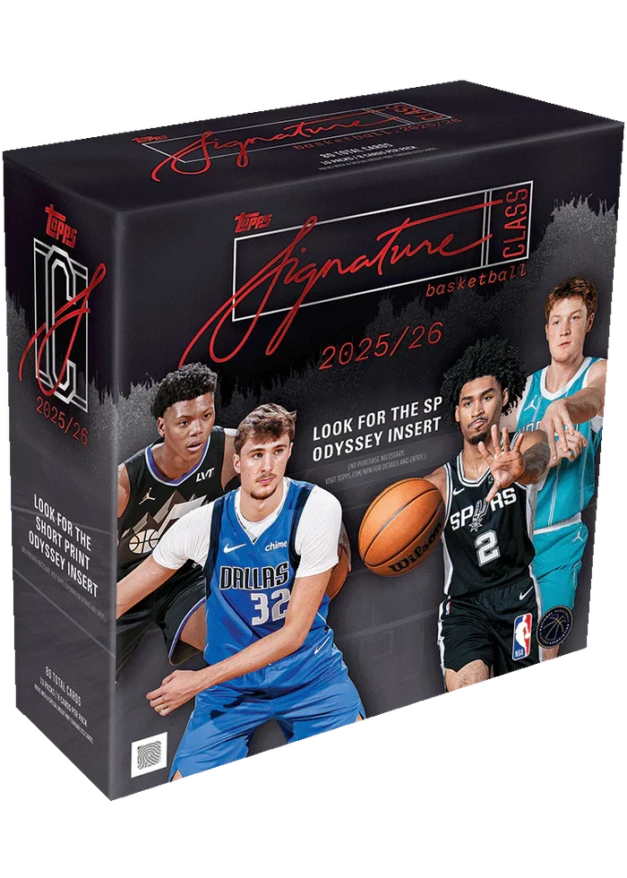 2025-26 Topps NBA Signature Class Basketball - Mega Box