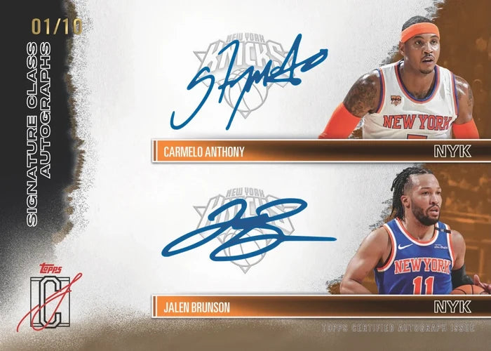 2025-26 Topps NBA Signature Class Basketball - Mega Box