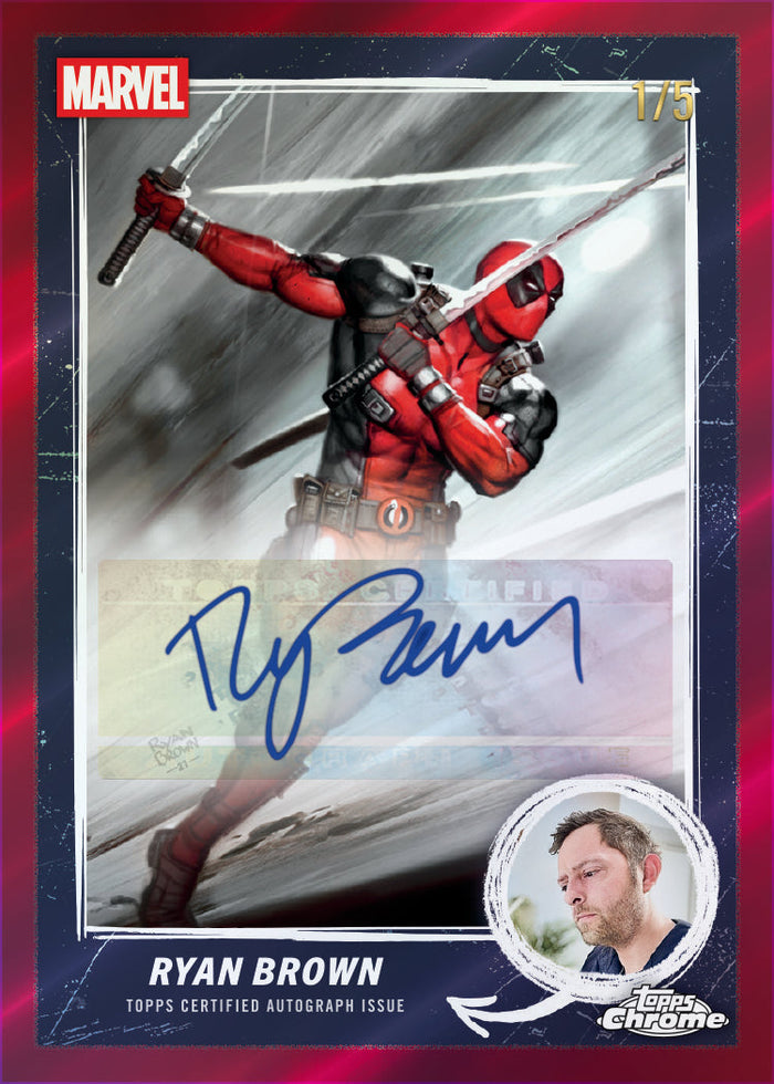 2025 Topps Chrome Deadpool - Value Box