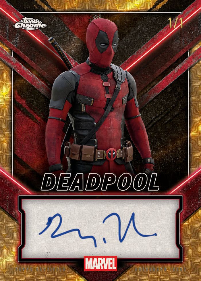 2025 Topps Chrome Deadpool - Value Box
