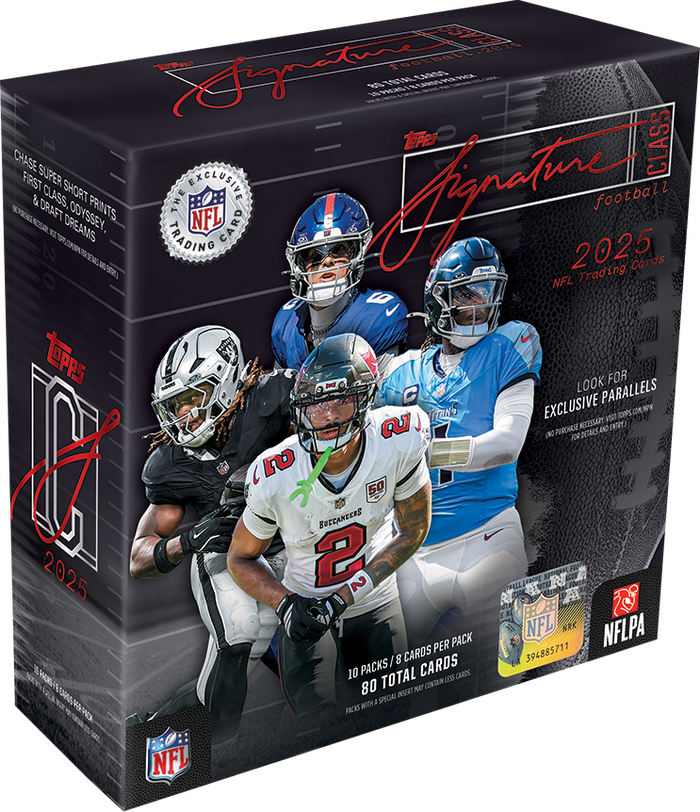 2025 Topps Signature Class Football Mega Box