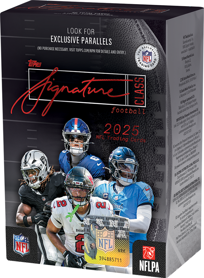 2025 Topps Signature Class Football Value Box
