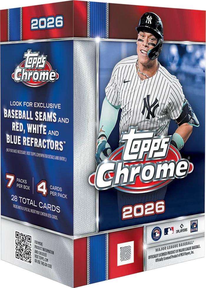 2026 Topps Chrome Baseball - Value Box