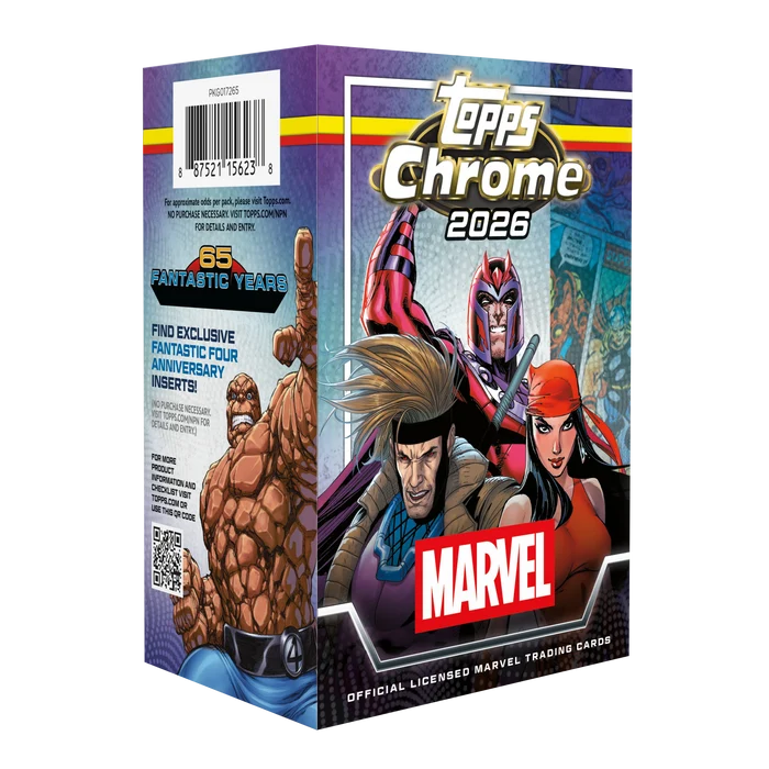 2026 Topps Chrome Marvel Comics - Value Box