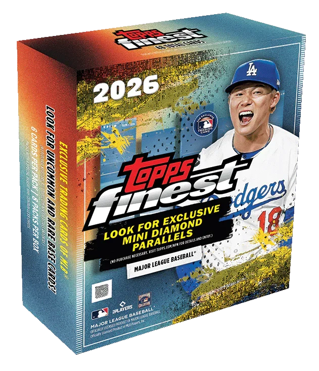 2026 Topps Finest Baseball - Mega Box