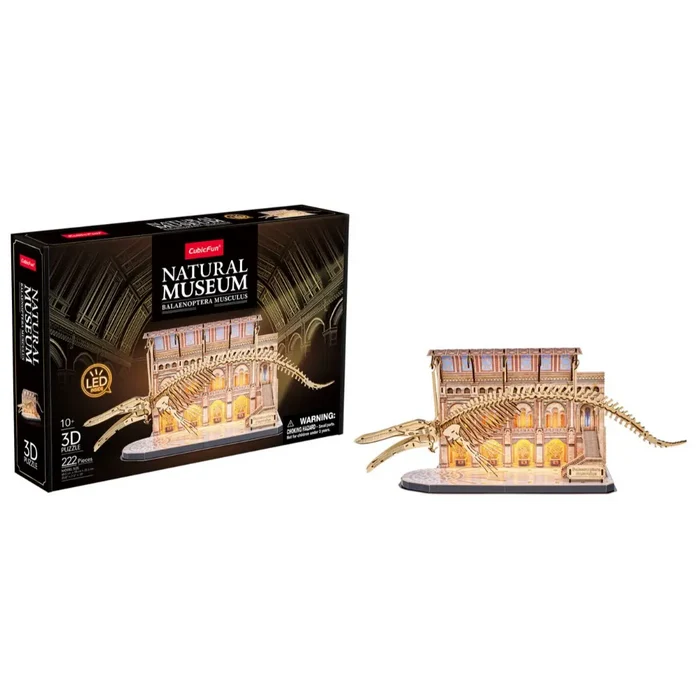 3D Puzzle Blue Whale 222-pieces