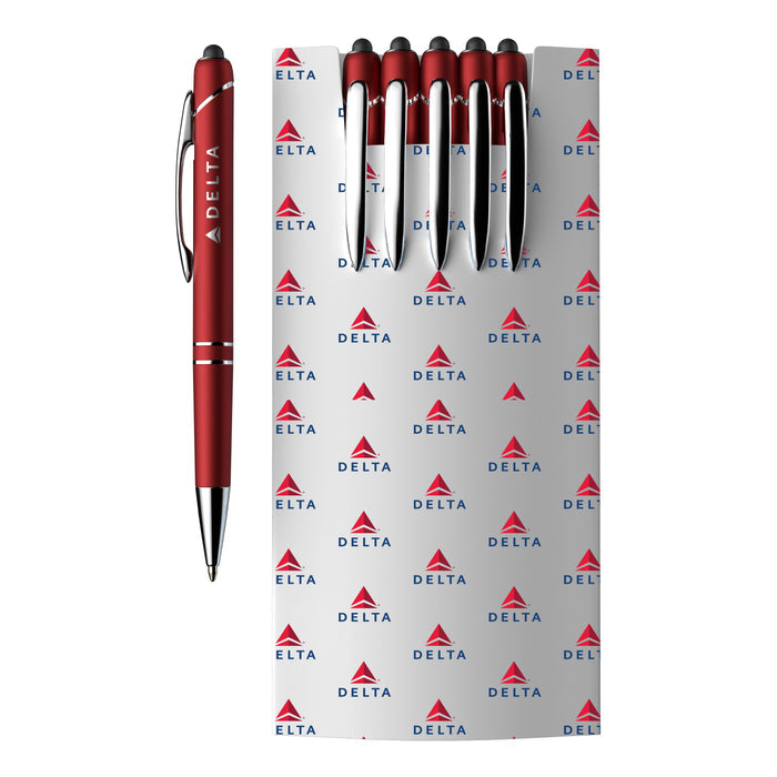 5-Piece Glacio Pen Set And Custom Sleeve