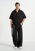 abel-boxy-twill-double-breasted-shirt-black
