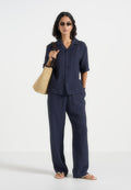 addison-unisex-textured-relaxed-fit-trousers-navy