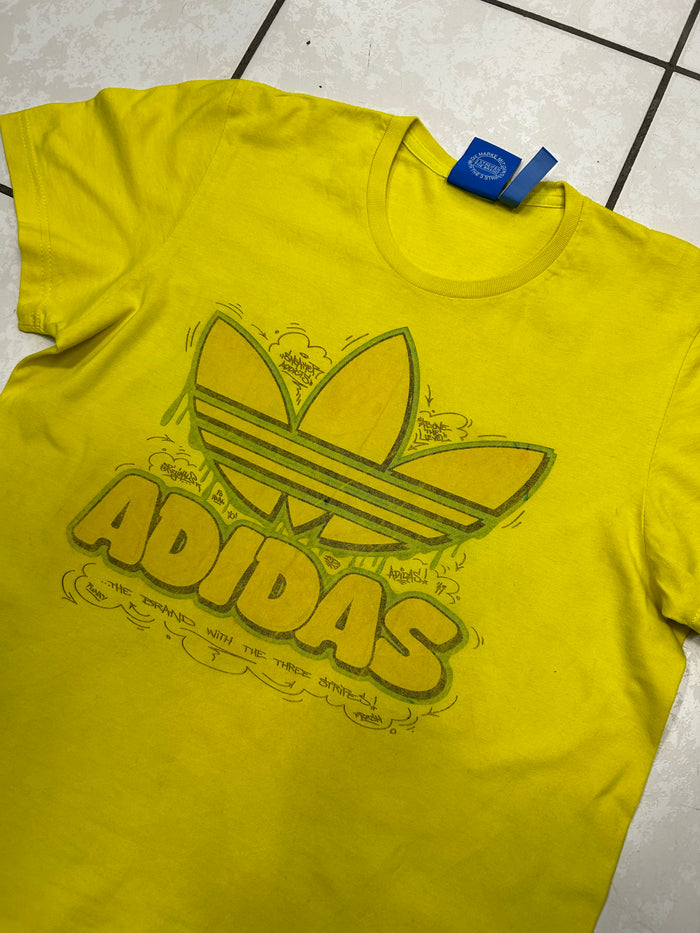 Adidas 90's Retro Yellow T-shirt