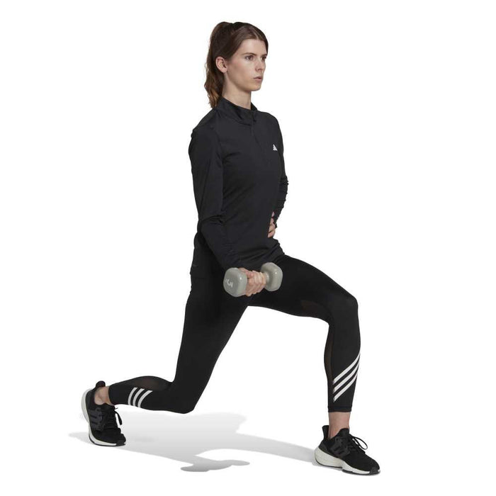 Adidas Techfit Women's Long Sleeve Quarter Zip Training Top HD8935