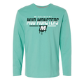 Adult Long Sleeve Tee - Teal - M Logo