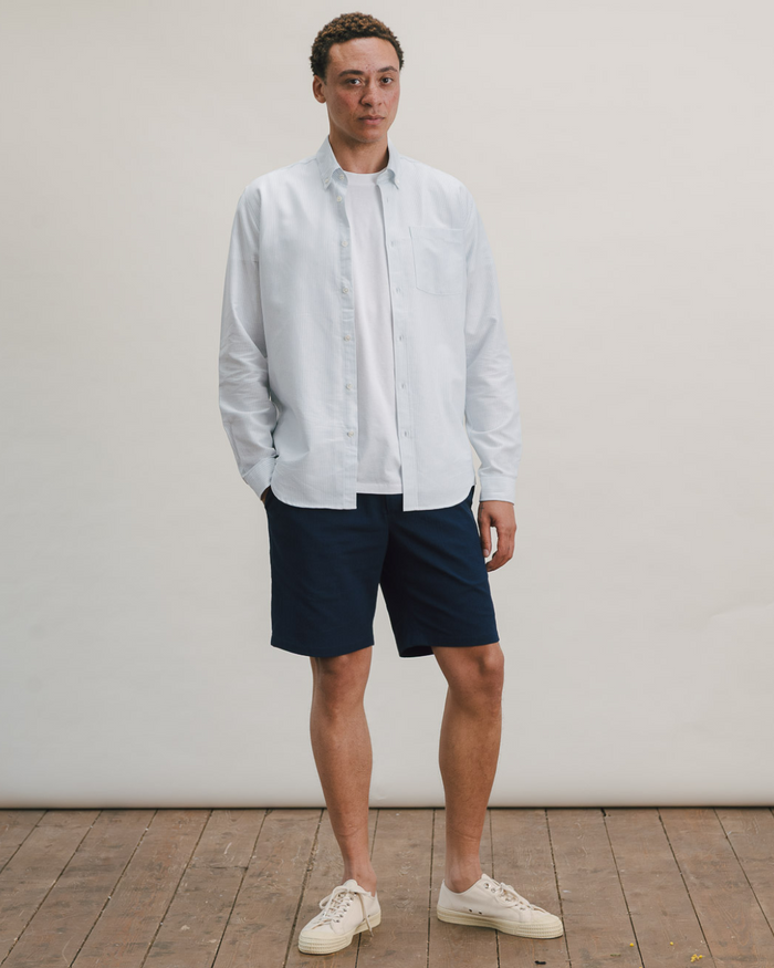Air Blue Stripe Button-Down Shirt