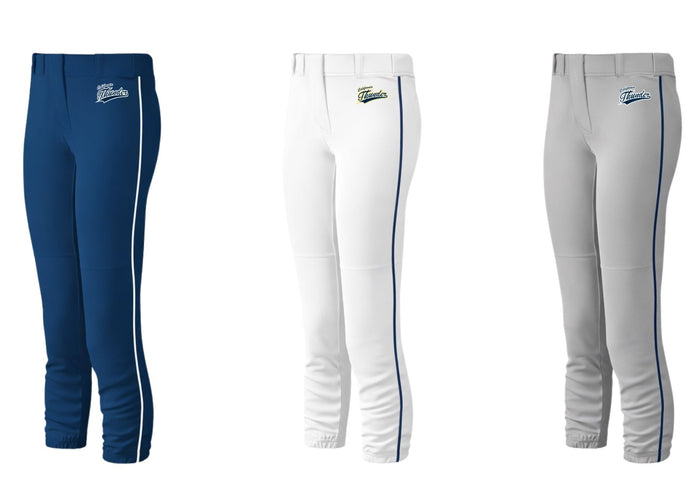 AP Softball Pants: Champro Low Rise (W/ Piping)