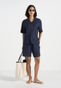 ari-unisex-textured-shorts-navy