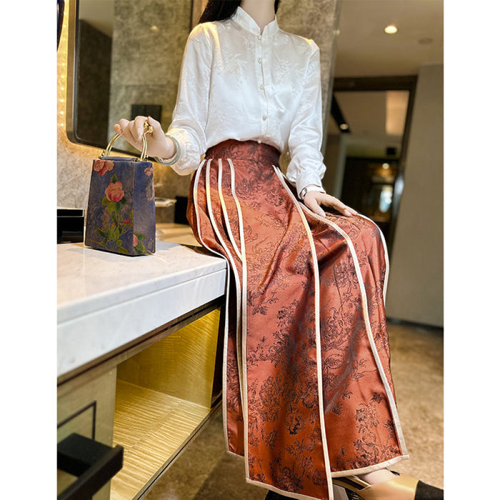 White shirt skirt set is more favorable / Xl recommended within 128 catties