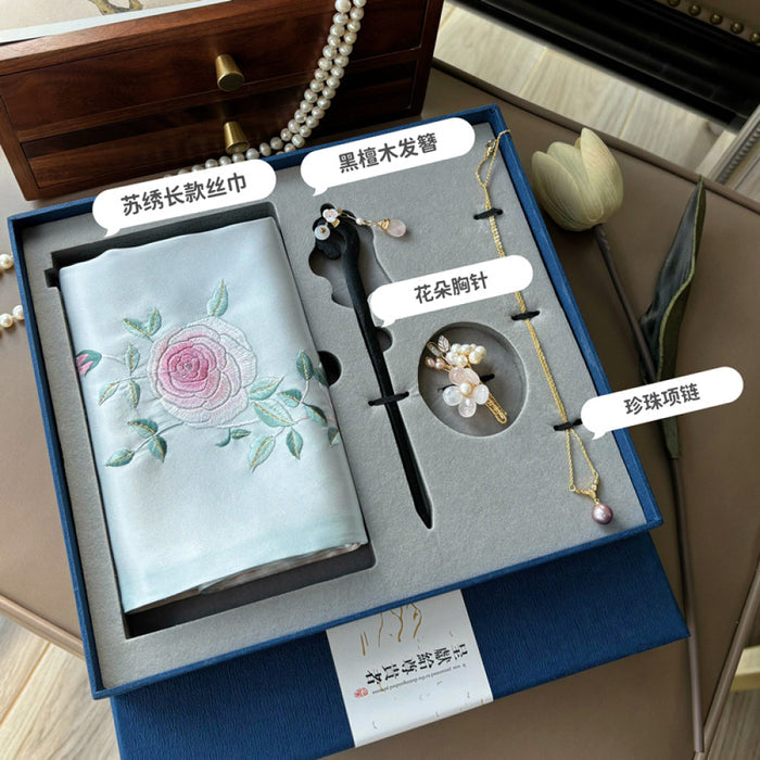 Danlan mountain camellia four piece set