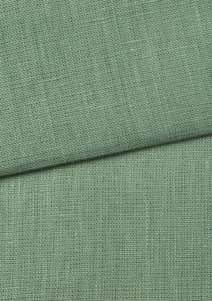 Ash Green Linen Casual Trousers, Chinos - SIRPLUS