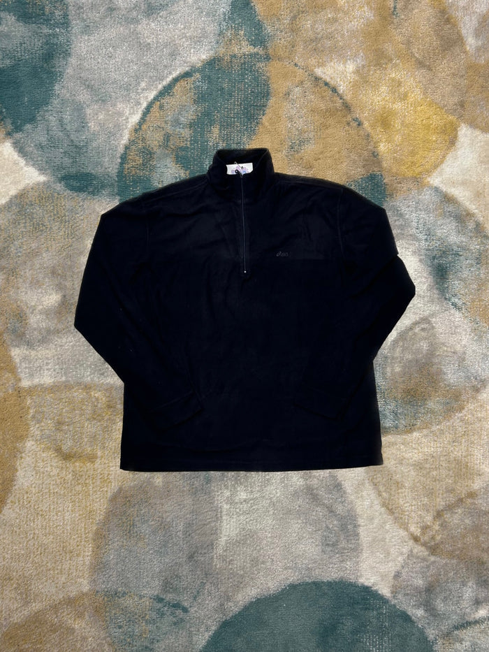 Asics Dark Blue Fleece Half-Zip