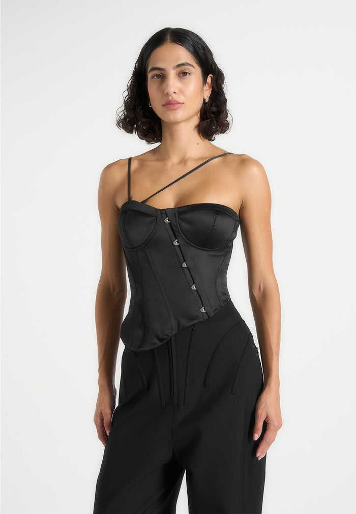 aurelia-asymmetric-satin-corset-top-black