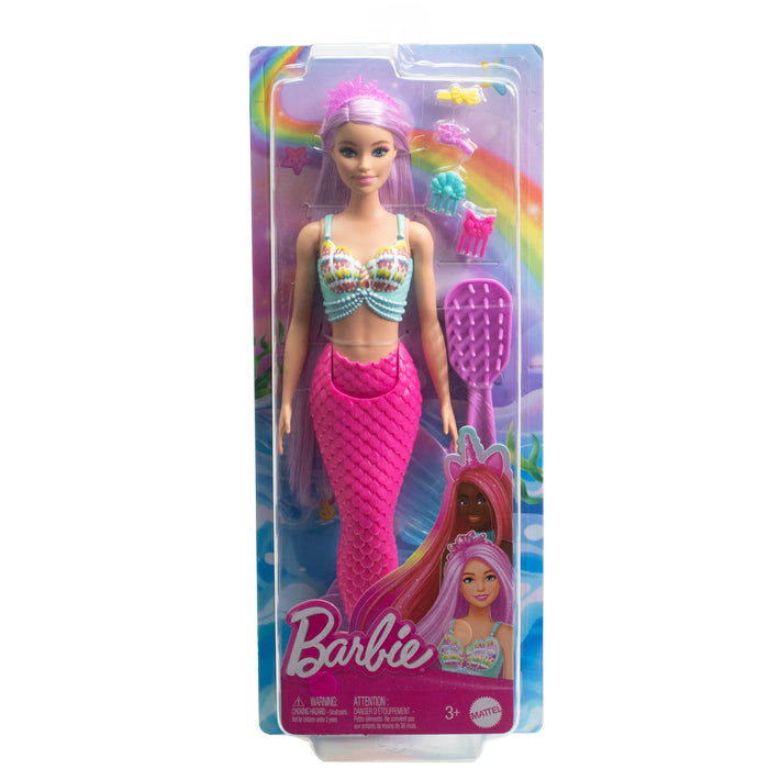 Barbie Dreamtopia Pink Hair Mermaid 7 Inch