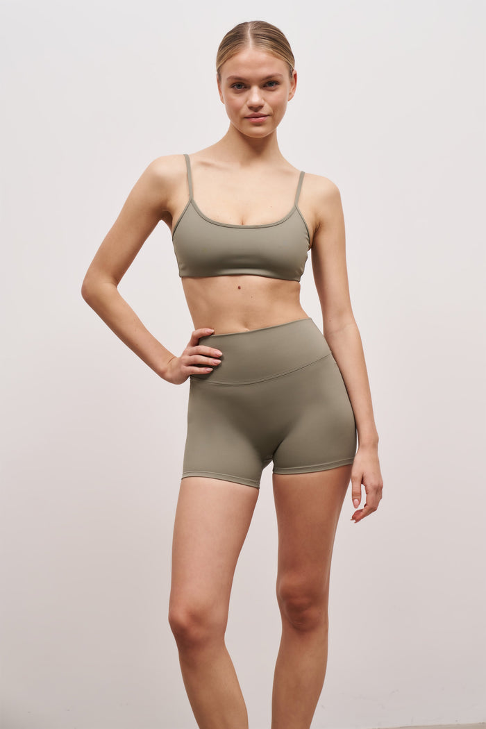 Base Sculpting Shorts - Olive
