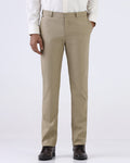 CLEAN FRONT SUPER SLIM FIT DOBBY TROUSER