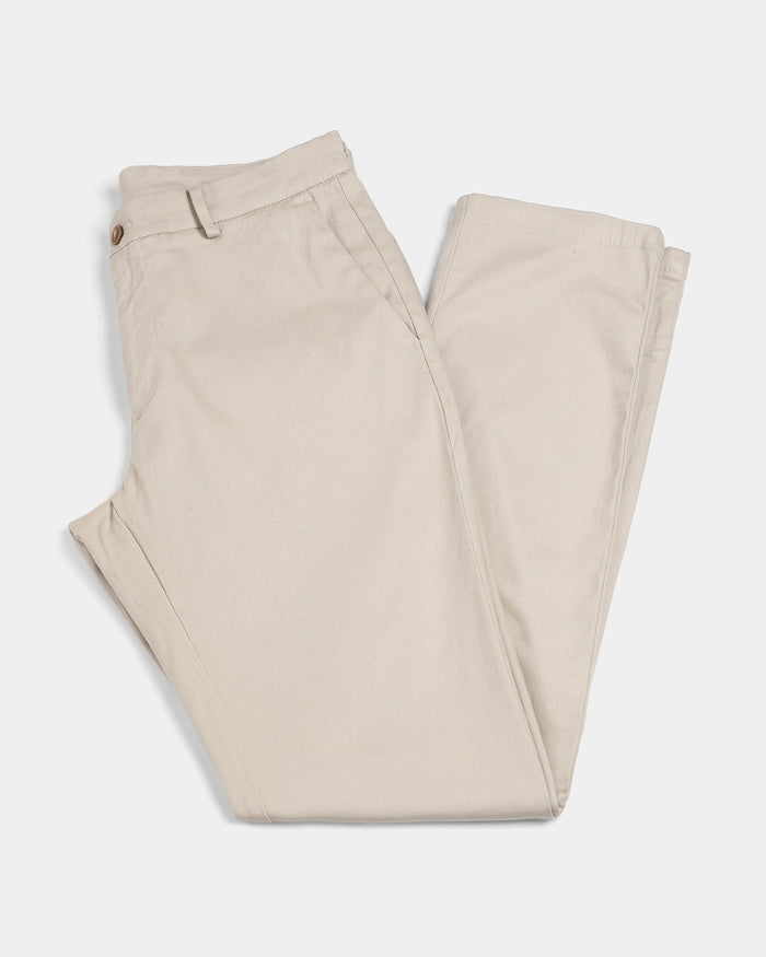 Beige Textured Khakis - Kiler