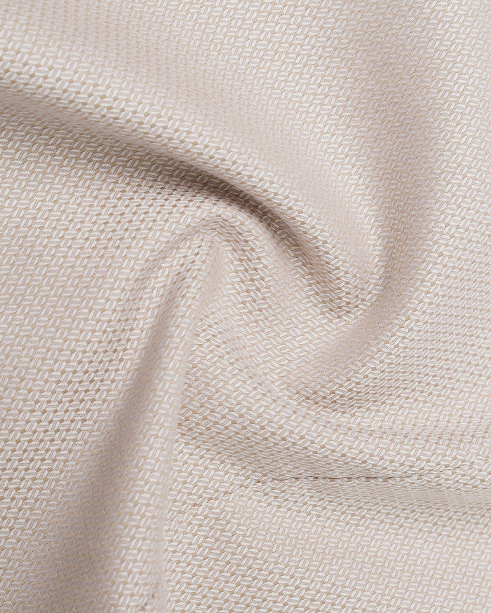 Beige Textured Shirt - Maky