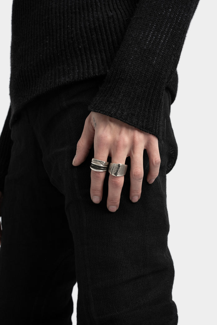 Enri Mars | Black diamonds ring