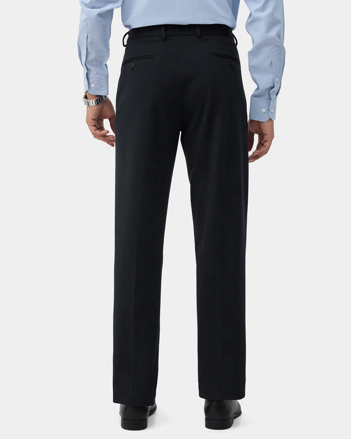 Black Solid Formal Trouser - Clark