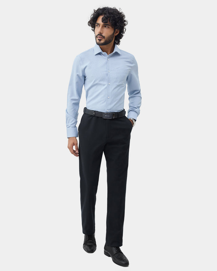 Black Solid Formal Trouser - Clark