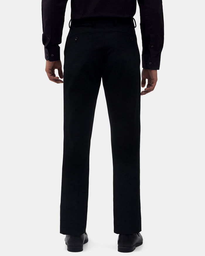 Black Solid Formal Trouser - Travis