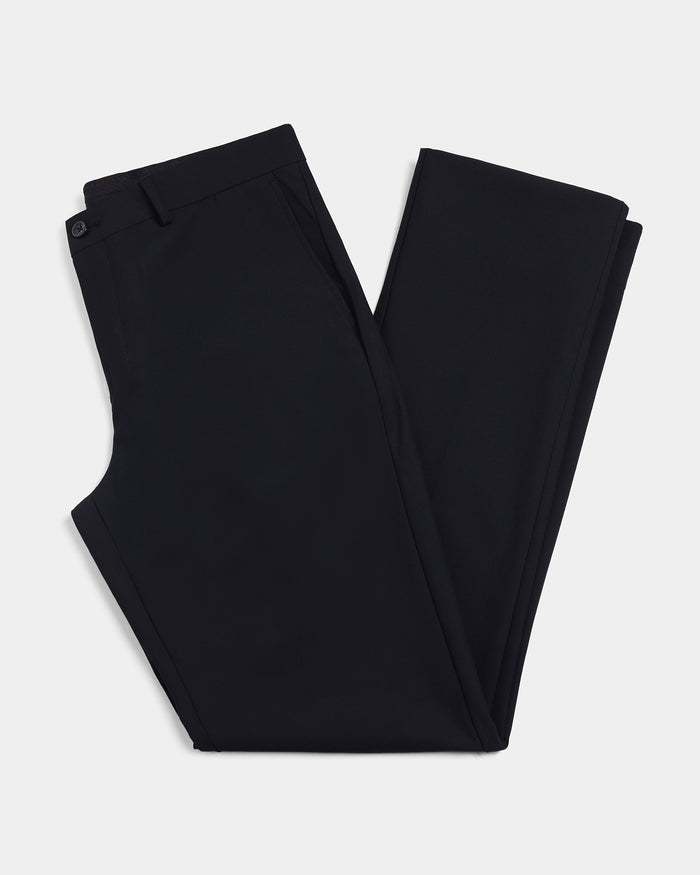 Black Solid Formal Trouser - Travis