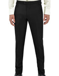 Blake 106 Black Side Tab Australian Merino Wool Suit Trouser