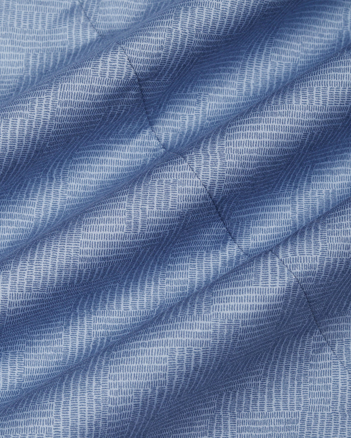 Blue Printed Shirt - Microbus