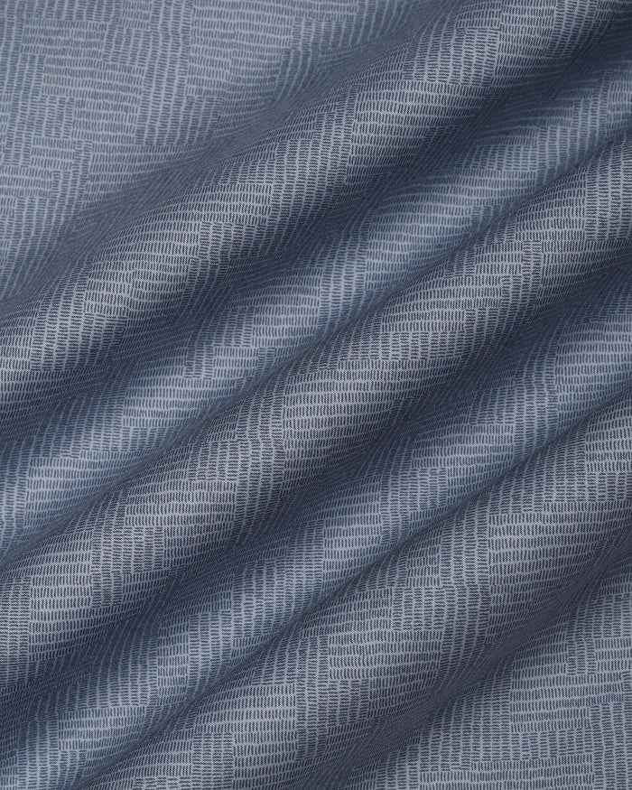 Blue Printed Shirt - Microbus
