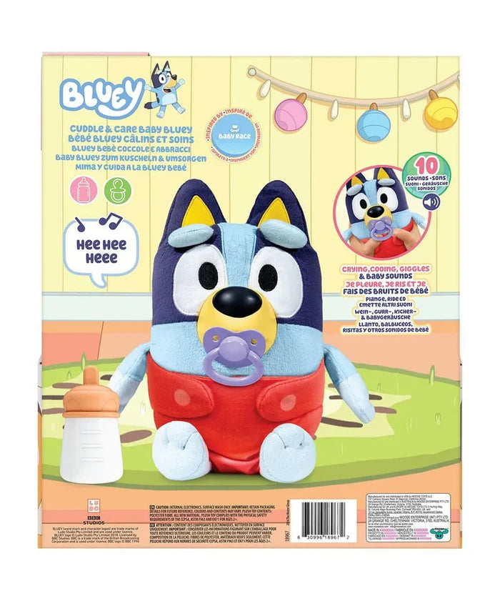Bluey Cuddle & Care Baby Bluey