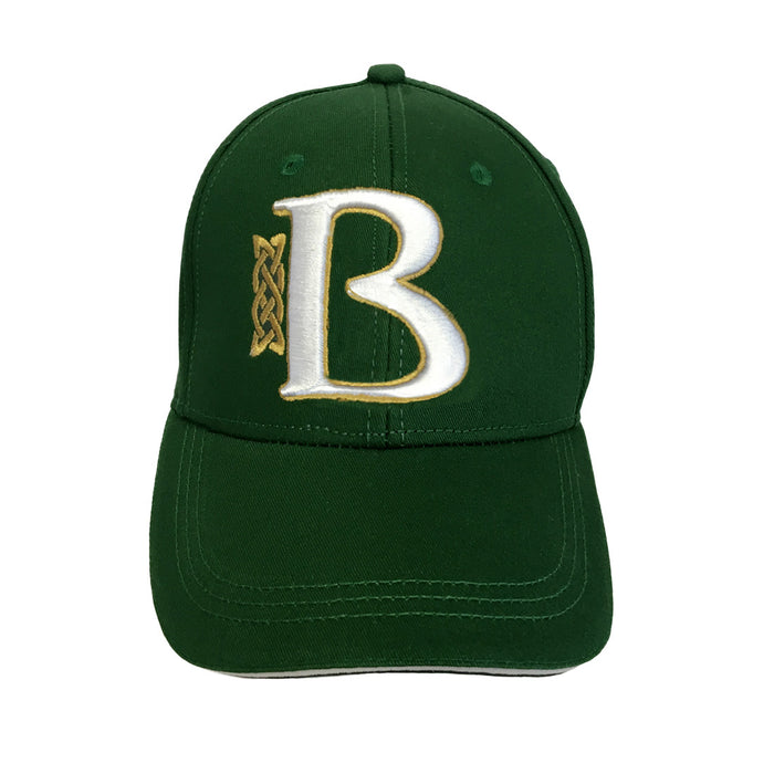 Book of Kells Alphabet Cap Bottle Green