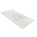 Book of Kells Mirabile Table Runner Irish Linen White